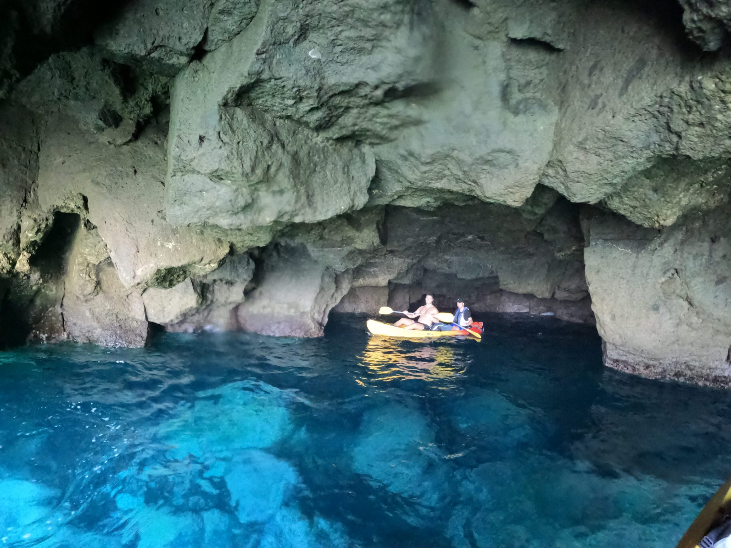 a large pool of water